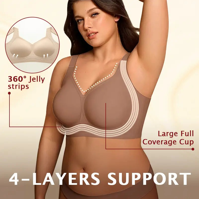 Velacharm LAST DAY SALE 70% OFF - Super firming Wire free Bra