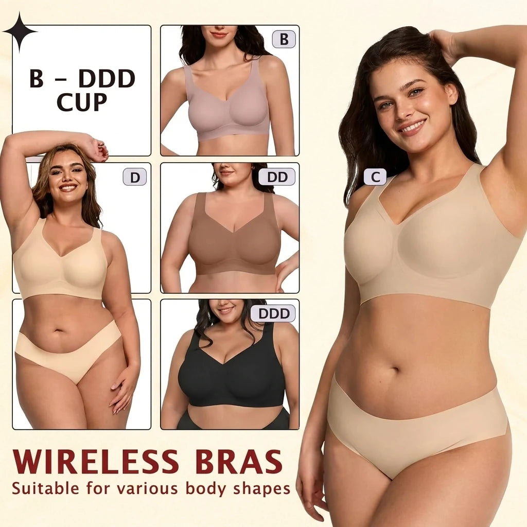 Velacharm LAST DAY SALE 70% OFF - Super firming Wire free Bra